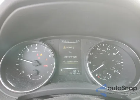 2017 Nissan Rogue S из США, поврежденный, VIN 5N1AT2MT2HC881110